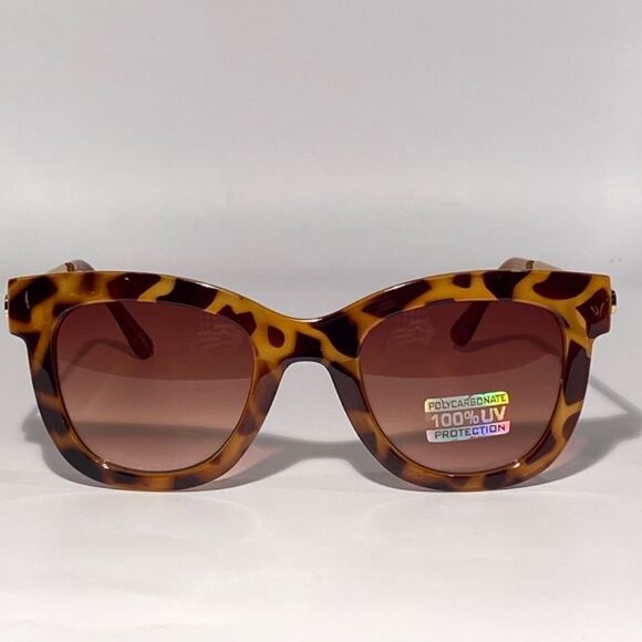 0539 Oversized Tortoise Retro Sunglasses 100% UV Protection NWT - Picture 2 of 8